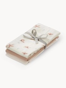 Súprava mušelínových ručníkov Wildflower, 3 ks