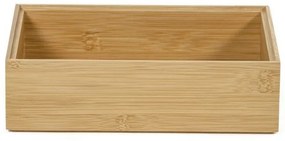 Organizér Compactor Bamboo Box, 22,5 x 15 x 6,5 cm, prírodné drevo