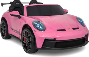 Elektrické autíčko Porsche 911 GT3 STRONG MP4 ružové