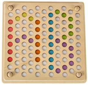 KIK Vzdělávací montessori kuličková mozaika 77el.