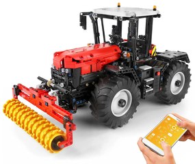 Stavebnica červený traktor 2716 kusov ZKL.17020