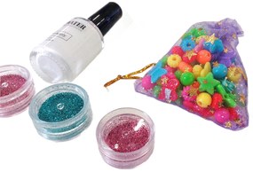 Toybit Sada tetovaní Glitter so šperkami a nálepkami 18ks