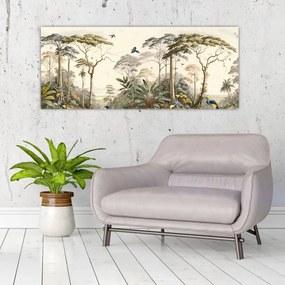 Obraz - Amazonský prales (120x50 cm)