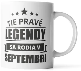 Sablio Hrnek Ty pravé legendy se rodí v září - 890 ml - XXL