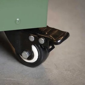 Planika Faro GAS - Vonkajší plynový krb 142x36 cm 8kW zelená + ochranný kryt