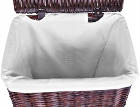 Sada košov na bielizeň hnedá 72 l a 114 l