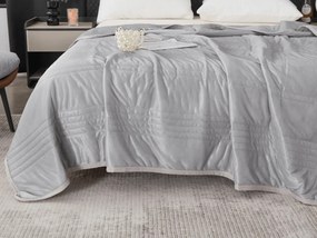 Chladiaca letná prikrývka CELIA, sivá Rozmer: 140 x 200 cm