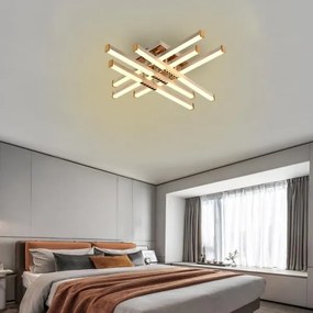 LED Stmievateľný prisadený luster LED/90W/230V 3000-6500K + diaľkové ovládanie