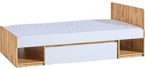 Posteľ Arca AR9 Dub Wotan/Biely