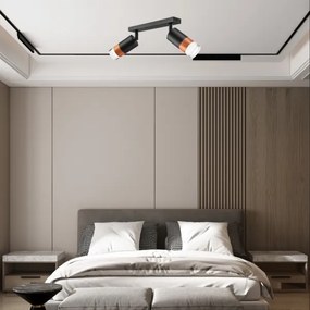 Bodové svietidlo AURORA 2xGU10/10W/230V