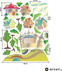 Samolepky na stenu - Kráľovstvo