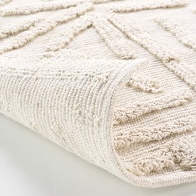 Krémový prateľný koberec 60x90 cm Athena – douceur d'intérieur