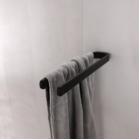Nimco Držiak na uteráky, 39 cm NIKAU čierna - NKC 30098-90