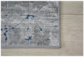 Koberec AKRYL YAZZ 6076 BETON nebeský/sivý