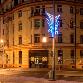 DECOLED LED hadice 100 m, modrá, IP44 Easy Fix