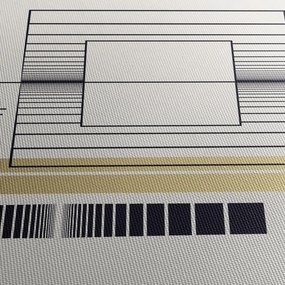 Obraz - Geometrické tvary N⁰6 (70x50 cm)