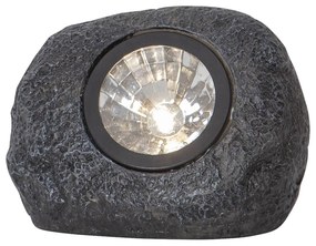 Solárne LED svetlo Rocky so súmrakovým snímačom