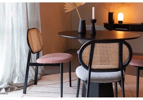 Sivá ratanová jedálenská stolička Spike - Zuiver