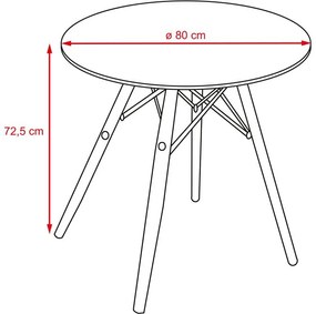 Jedálenský stôl Catini LOVISA
