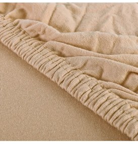 Plachta posteľná cappuccino jersey EMI