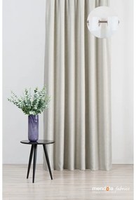 Béžový záves 140x260 cm Teorema - Mendola Fabrics