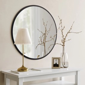 Yuvarlak Mirror - Black