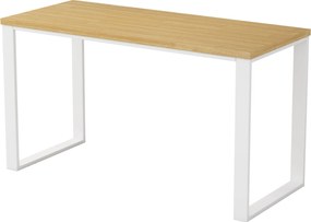 Kancelářský stůl Houseland Nuvia Home 05 160 cm dub/bílý
