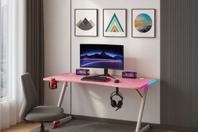 Herný stôl BG01 ružový 140 cm