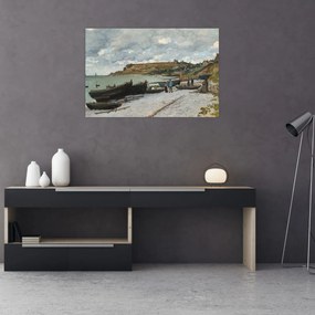 Obraz - Claude Monet, Sainte Adresse, reprodukcia (90x60 cm)