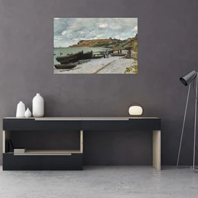 Obraz - Claude Monet, Sainte Adresse, reprodukcia (90x60 cm)