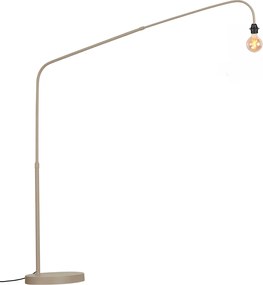 Vonkajšia stojaca lampa béžová s béžovou základňou IP44 - Arc
