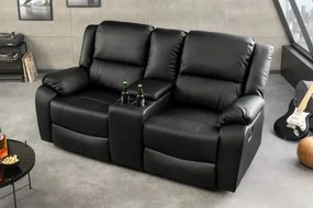 Sedacia súprava Relax 39474 Hollywood 2-sedenie Čierna - Komfort-nábytok
