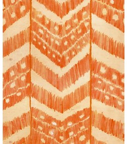 MINDTHEGAP Turkish Ikat Tangerine - tapeta