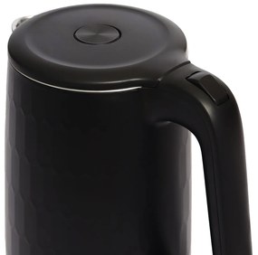Bauerkraft Bezdrôtová cestovná rýchlovarná kanvica 1500 W 1,8 l otočná čierna