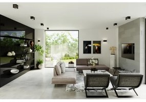 Stropné svietidlo LOBO 1xG9/40W/230V čierna