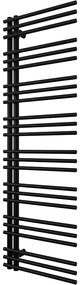 Cerano Burke, vykurovacie teleso 1600x500 mm, 750W, pripojenie D5, čierna matná, CER-CER-429640