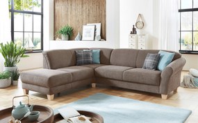 XXXLutz ROHOVÁ SEDAČKA, textil, taupe Sit & More - Sedačky - 000144005346