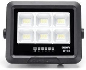 Aigostar - LED Stmievateľný solárny reflektor LED/100W/3,4V IP65 + DO