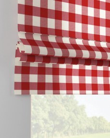 Rímska roleta Padva farba produktu červená látka vzorované