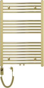 Mexen Ares, elektrické vykurovacie teleso 900 x 600 mm, 300 W, zlatá lesklá, W102-0900-600-2300-50