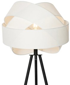 Moderná stojaca lampa biela - Cloth