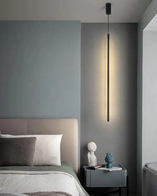 Toolight Toolight, LED stropné svietidlo 100cm, 18W, APP1449-C, čierna matná, OSW-04186