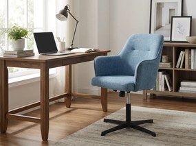 Modrá kancelárska stolička NERIS