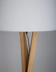 Drevená stojaca lampa Salino A 50 Drevo