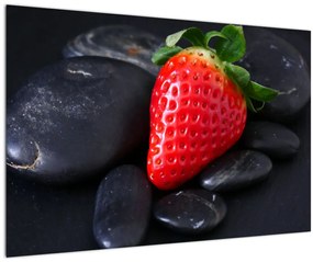 Obraz jahody (90x60 cm)