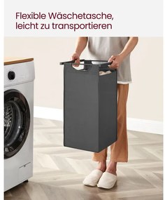 Kôš na bielizeň s policou BLH301G01