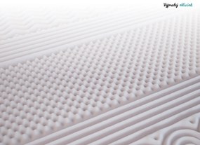 Penový matrac DELUXE 140 x 200 cm Ochrana matraca: VRÁTANE chrániče matraca