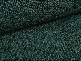 Tmavozelená čalúnená dvojlôžková posteľ s úložným priestorom s roštom 200x200 cm Eric – Micadoni