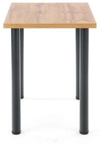 Jedálenský stôl Modex 2 Mini, dub wotan / čierna
