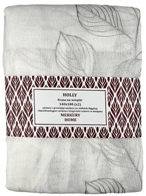 Záclona na stuhách Holly polyester svetlo sivá 140x180 Merkury Home II/22